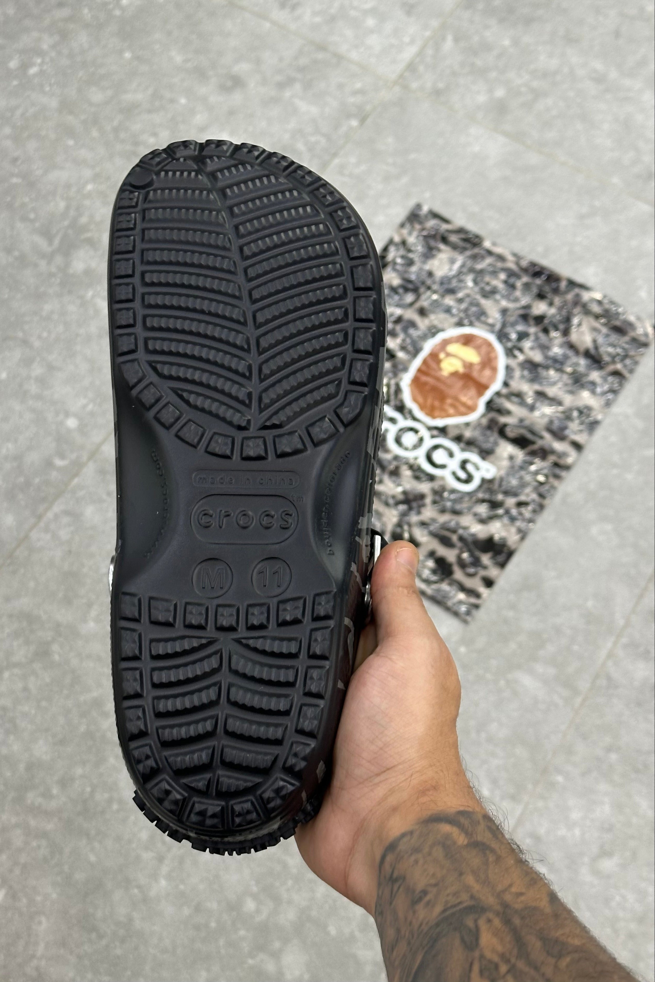 Crocs X A Bathing Ape ABC
Camo Black (Friends & Family) - MAGIC CITY