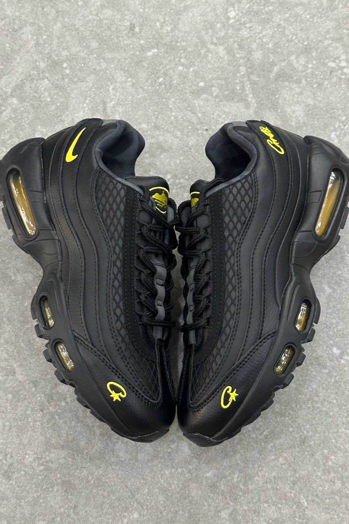 Corteiz x Air Max 95 Honey Black - MAGIC CITY