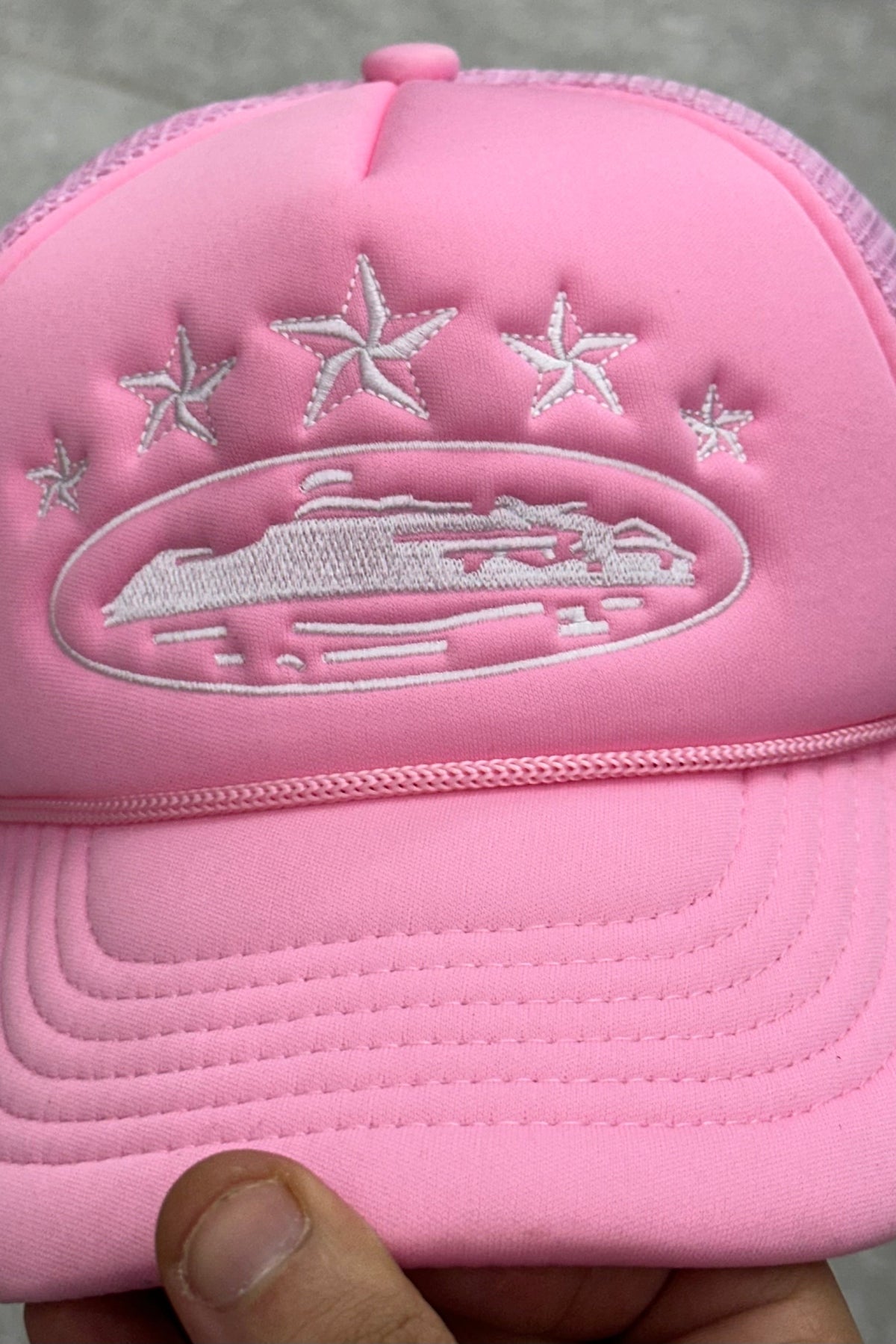 CORTEIZ 5 STARZ Alcatraz Trucker Hat – Pink - MAGIC CITY