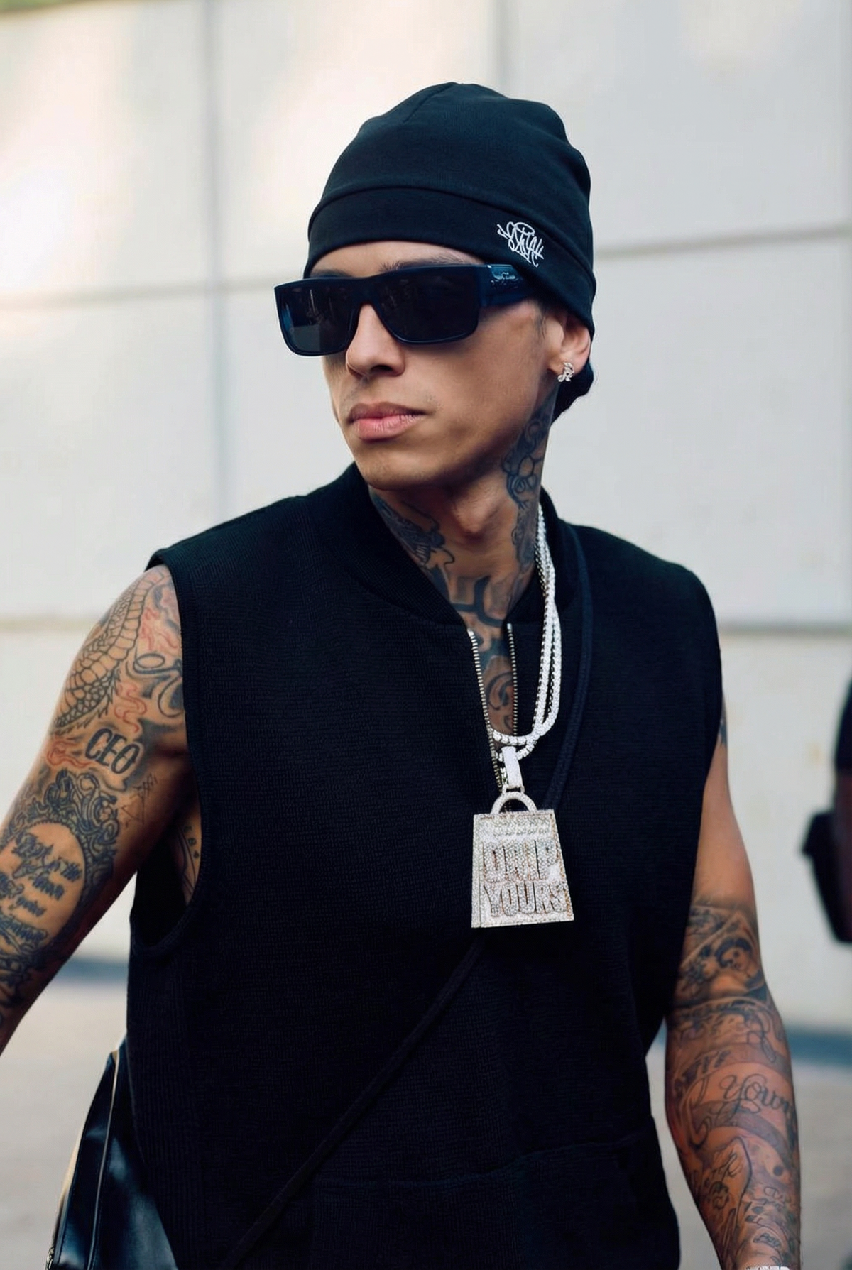 Syna World OG Syna Skull Beanie - Black