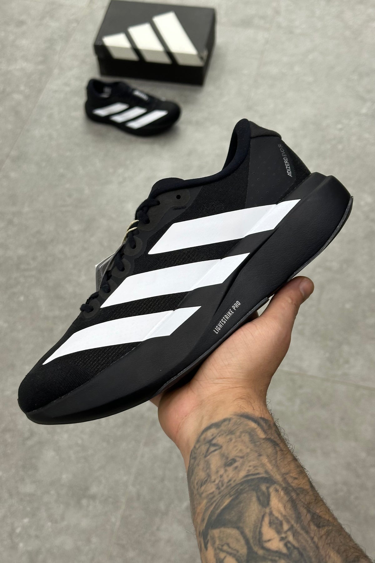 Adidas Adizero Evo SL - Black White