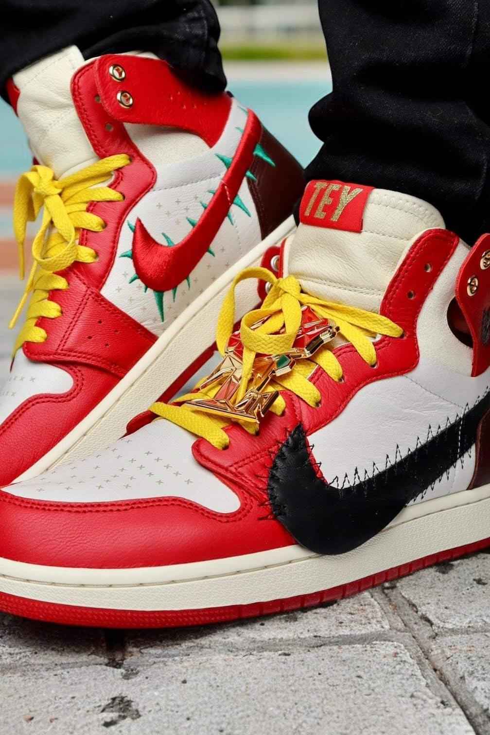 Jordan 1 High Zoom Air CMFT 2 Teyana Taylor A Rose - MAGIC CITY