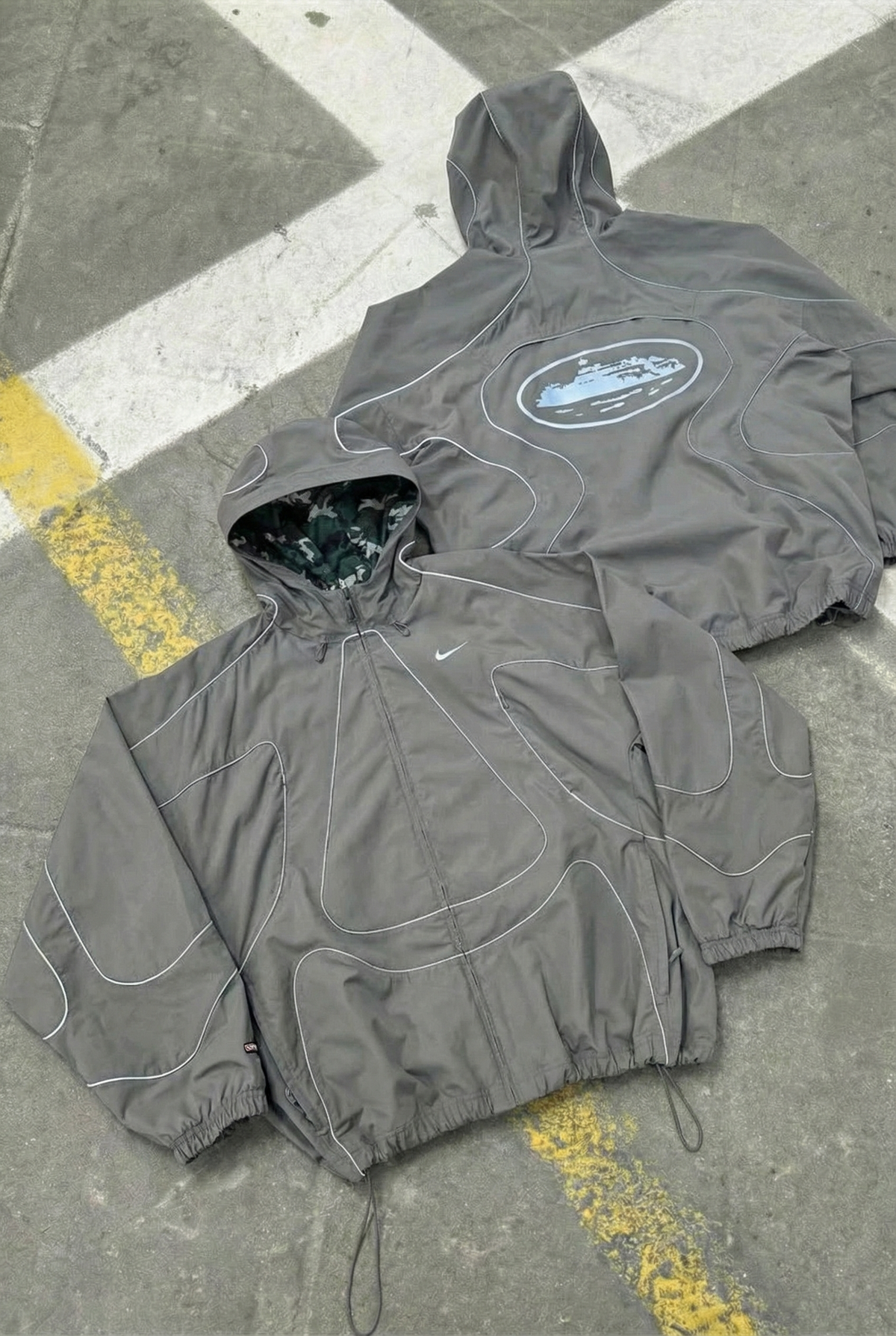 Corteiz × Nike NRG Onyx Tracksuit - GREY