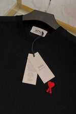 Ami De Coeur Organic Cotton Black Tee - MAGIC CITY