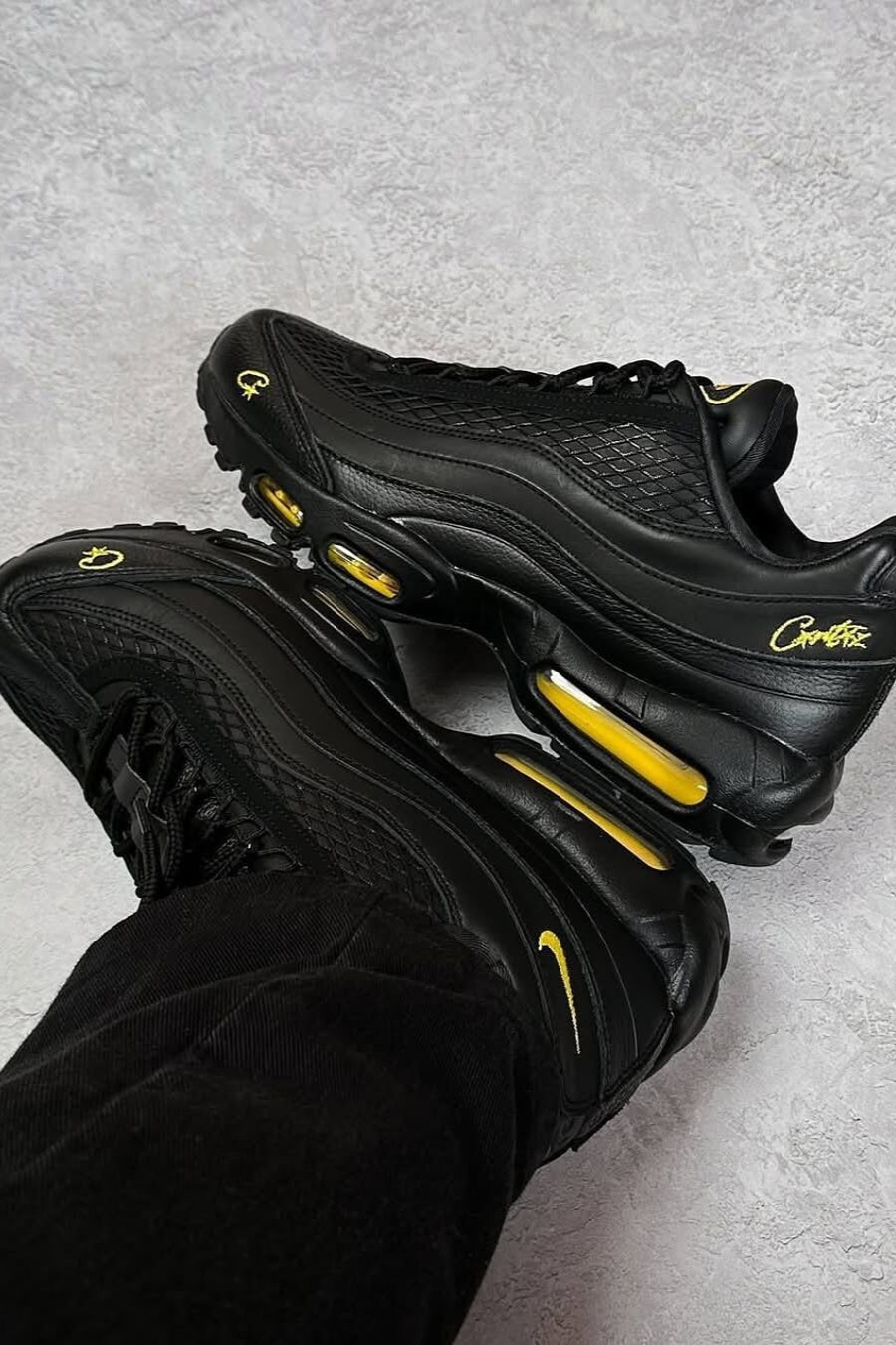 Corteiz x Air Max 95 Honey Black - MAGIC CITY