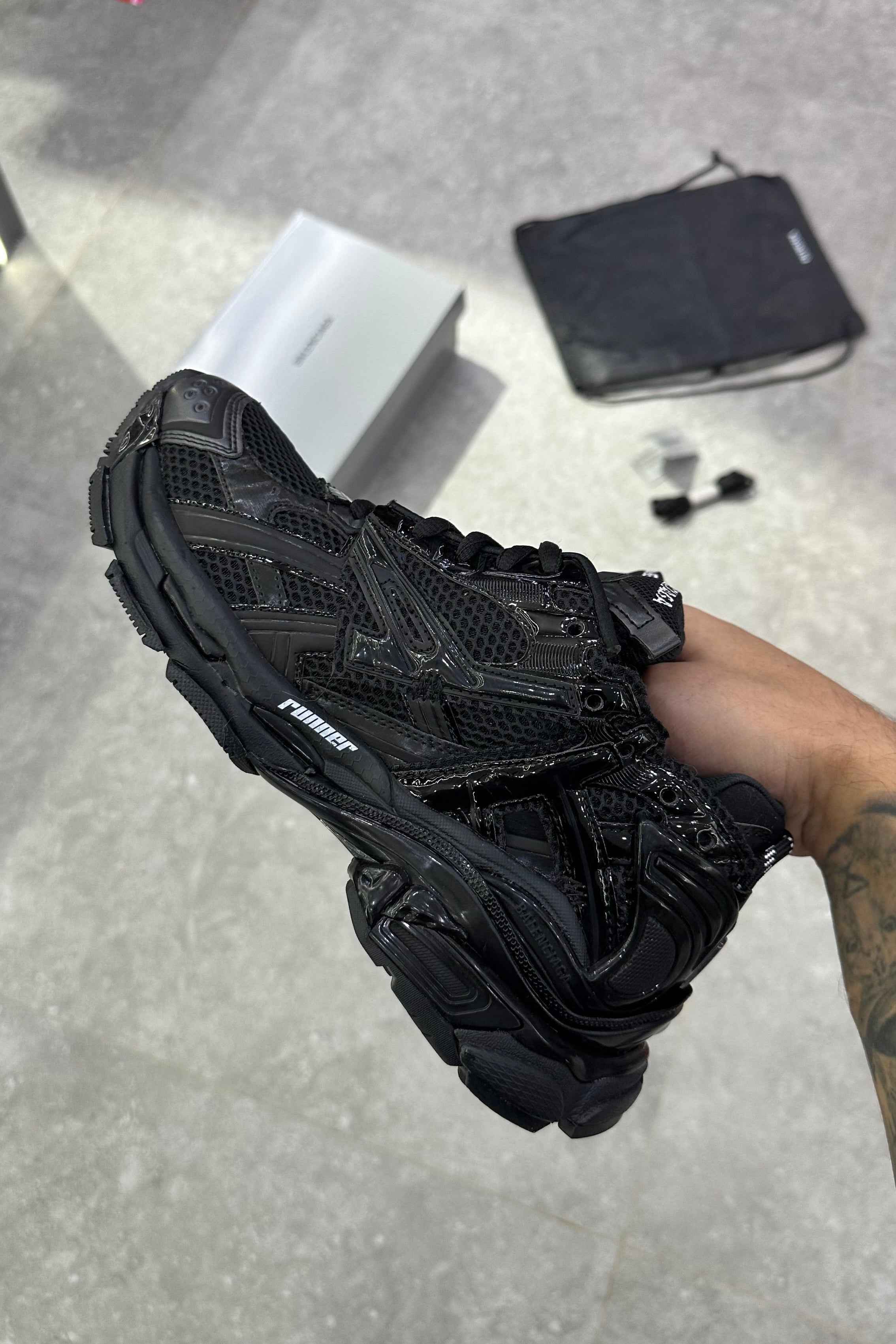 Balenciaga Runner Sneaker 'Black'