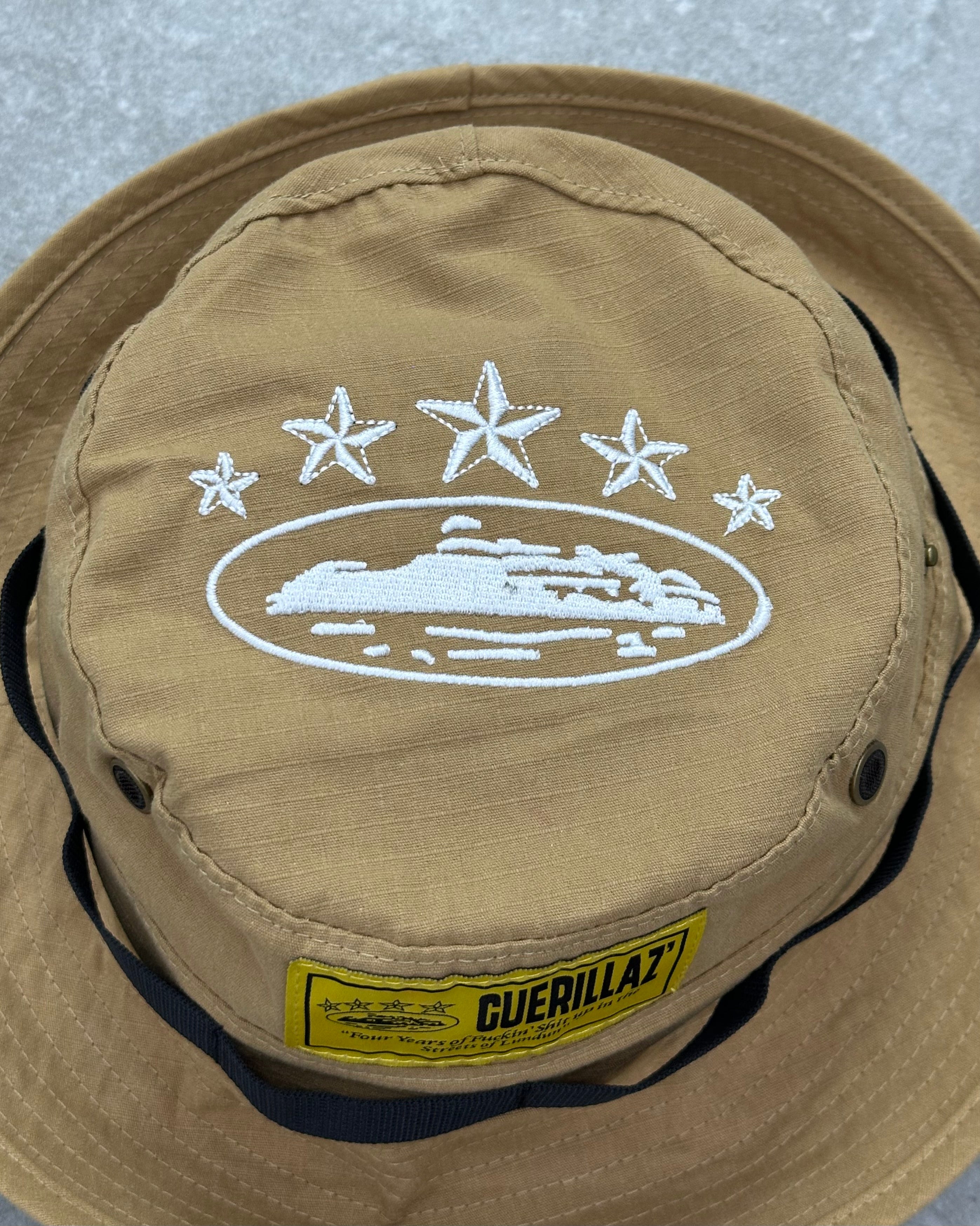 Corteiz OG Guerillaz Bucket Hat - Sandy