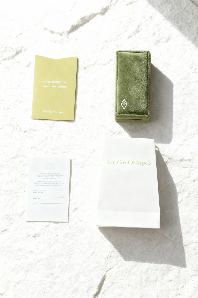 Van Cleef & Arpels Silver and black 5 Motif Alhambra - Stainless Steel