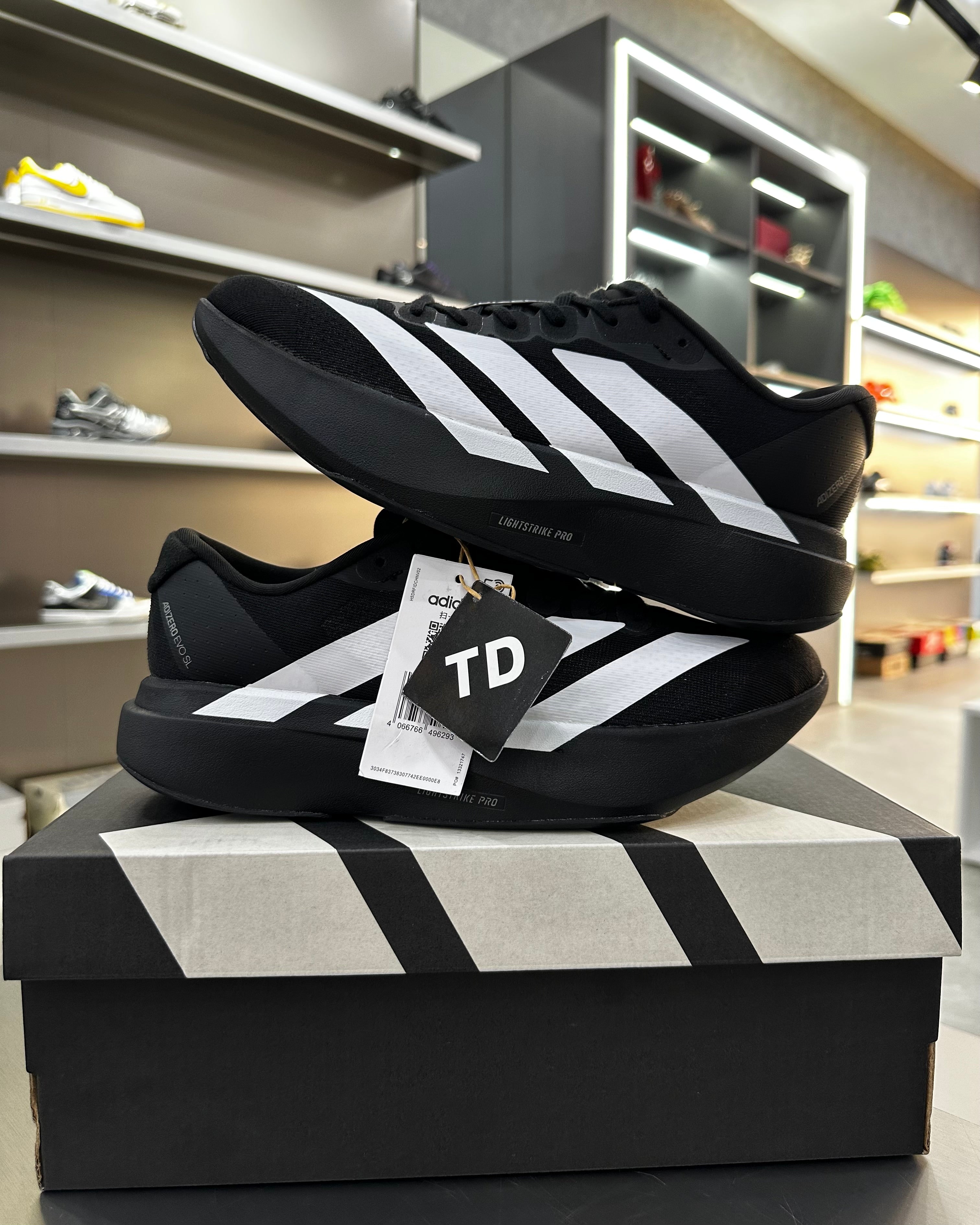 Adidas Adizero Evo SL Black White
