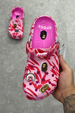Crocs X A Bathing Ape ABC
Camo - Pink - MAGIC CITY