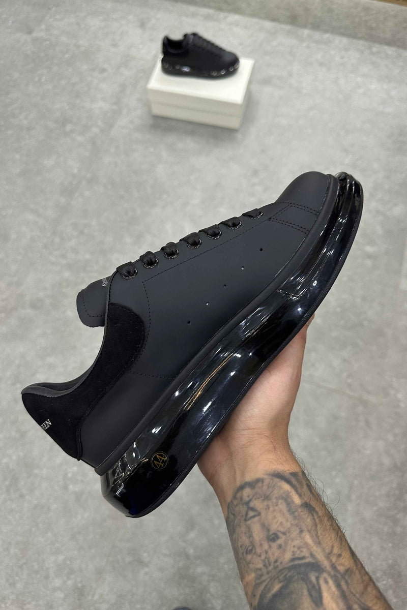 Alexander McQueen Oversized Sneaker 'Clear Sole - Black