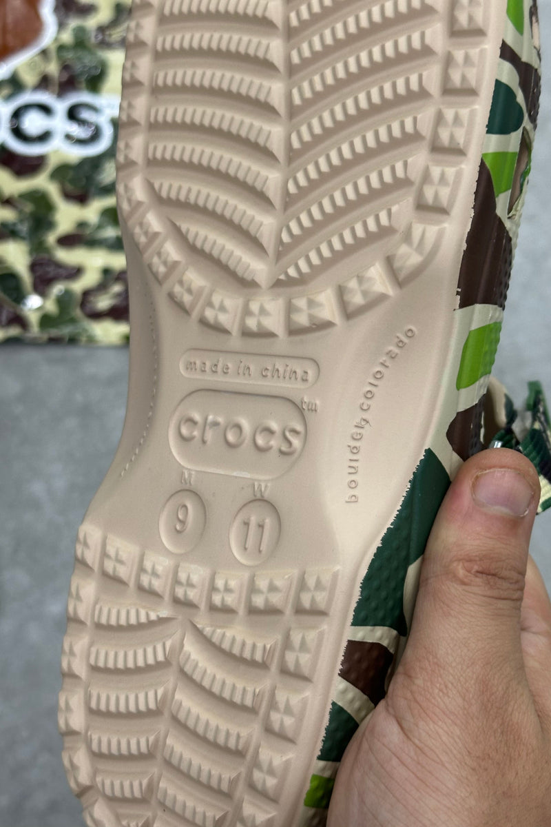Crocs X A Bathing Ape ABC
Camo - Green - MAGIC CITY