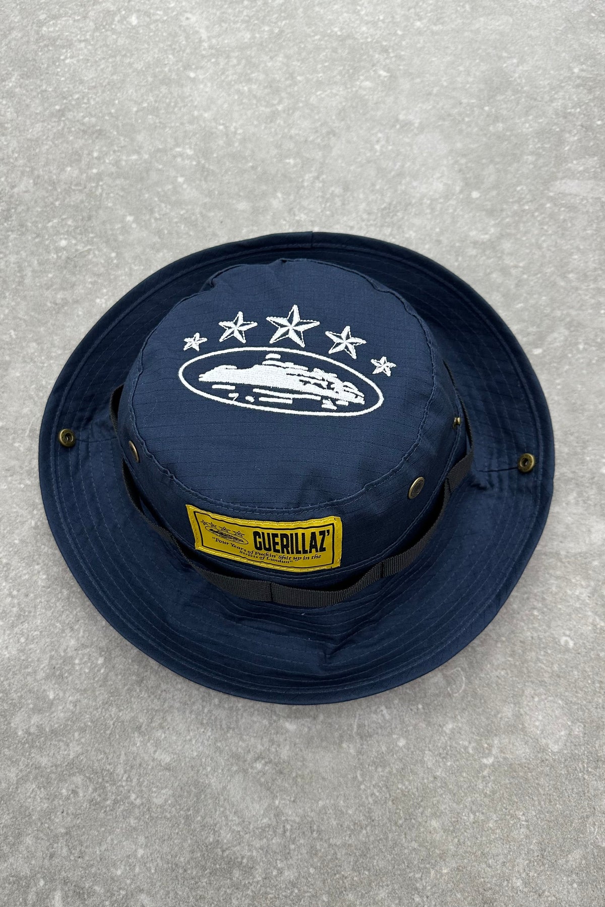 Corteiz OG Guerillaz Bucket Hat - Bleu - MAGIC CITY