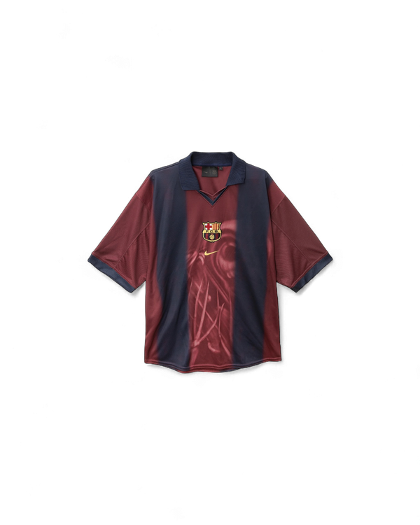 Travis Scott X FC Barcelona Retro 2000/01 Home Skeleton Jersey