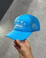 CORTEIZ 5 STARZ Alcatraz Trucker Hat – Baby Bleu - MAGIC CITY