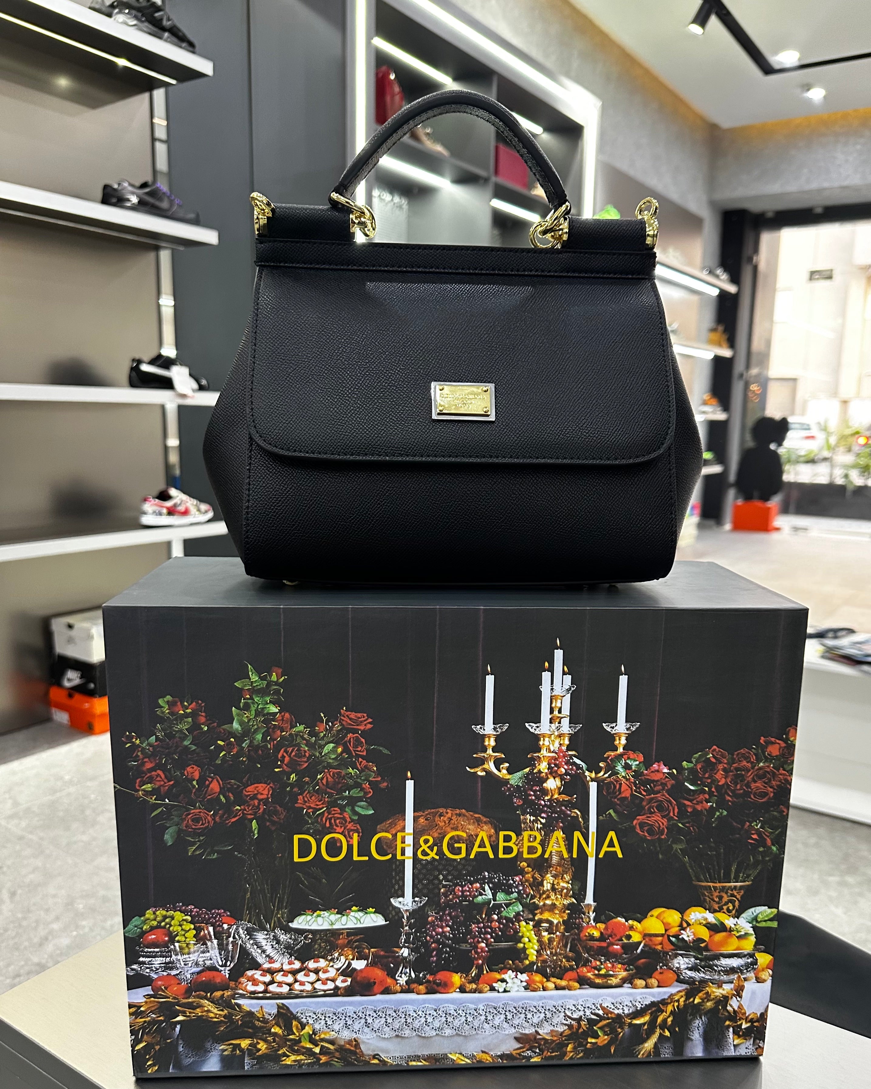 Dolce & Gabbana Medium Sicily Tote
Bag