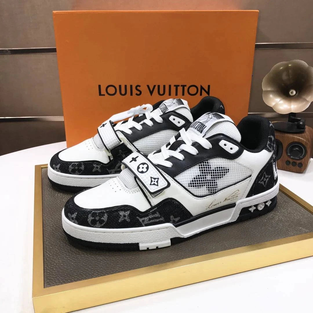 Louis Vuitton LV Trainer sangle velcromonogramme denim Black WhiteLouis Vuitton LV Trainer sangle velcro
monogramme denim Black WhiteMAGIC CITY