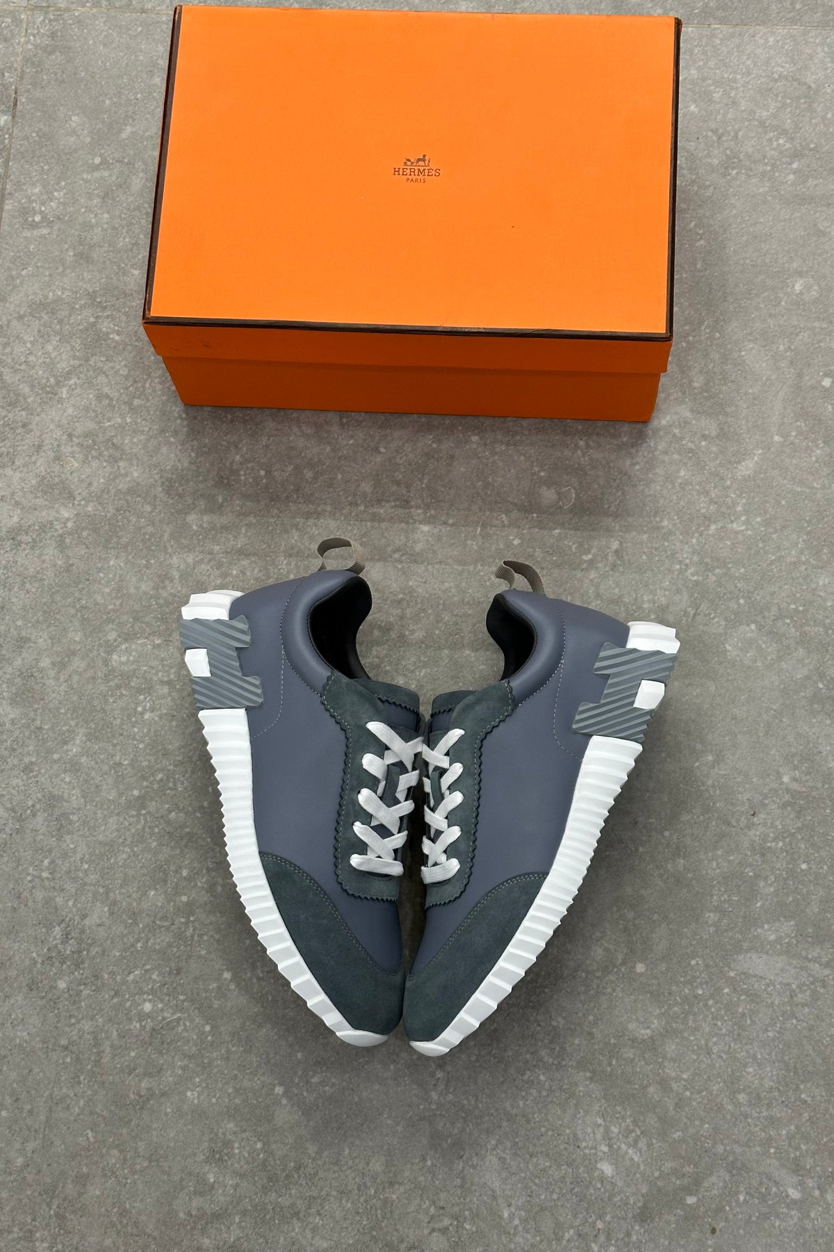 Hermès Bouncing - Bleu Tonnerre