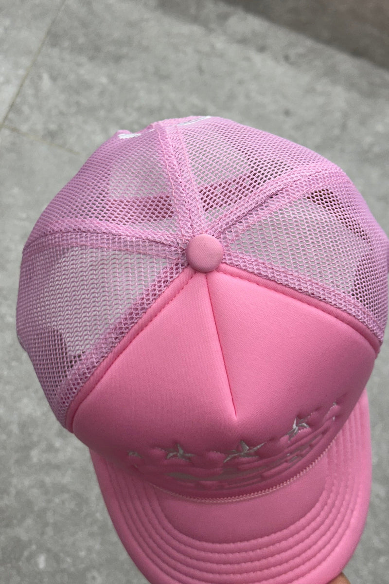 CORTEIZ 5 STARZ Alcatraz Trucker Hat – Pink - MAGIC CITY