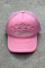 CORTEIZ 5 STARZ Alcatraz Trucker Hat – Pink - MAGIC CITY