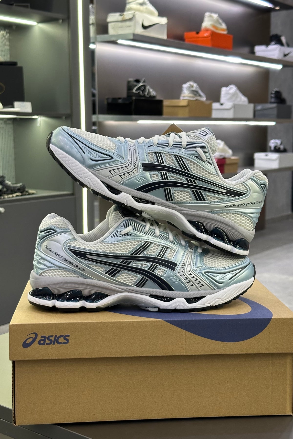 ASICS Gel-Kayano 14 – White Fjord Grey