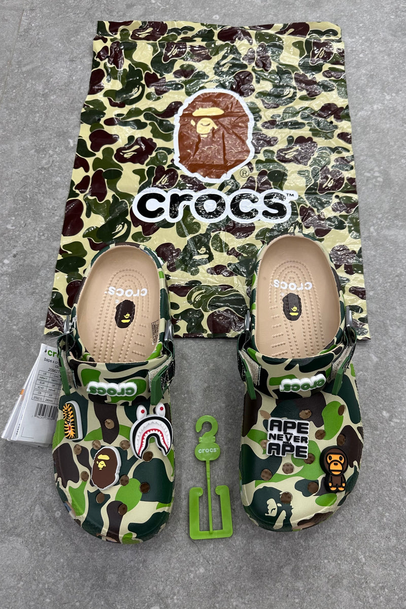 Crocs X A Bathing Ape ABC
Camo - Green - MAGIC CITY