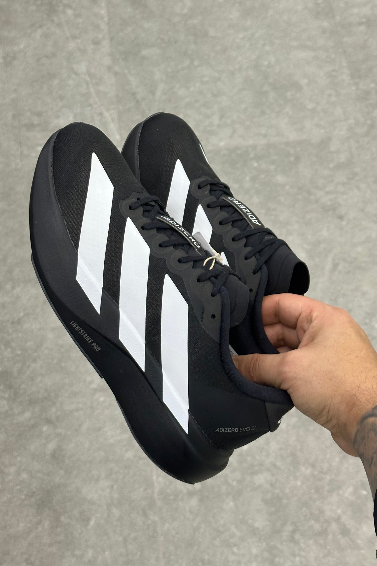 Adidas Adizero Evo SL - Black White