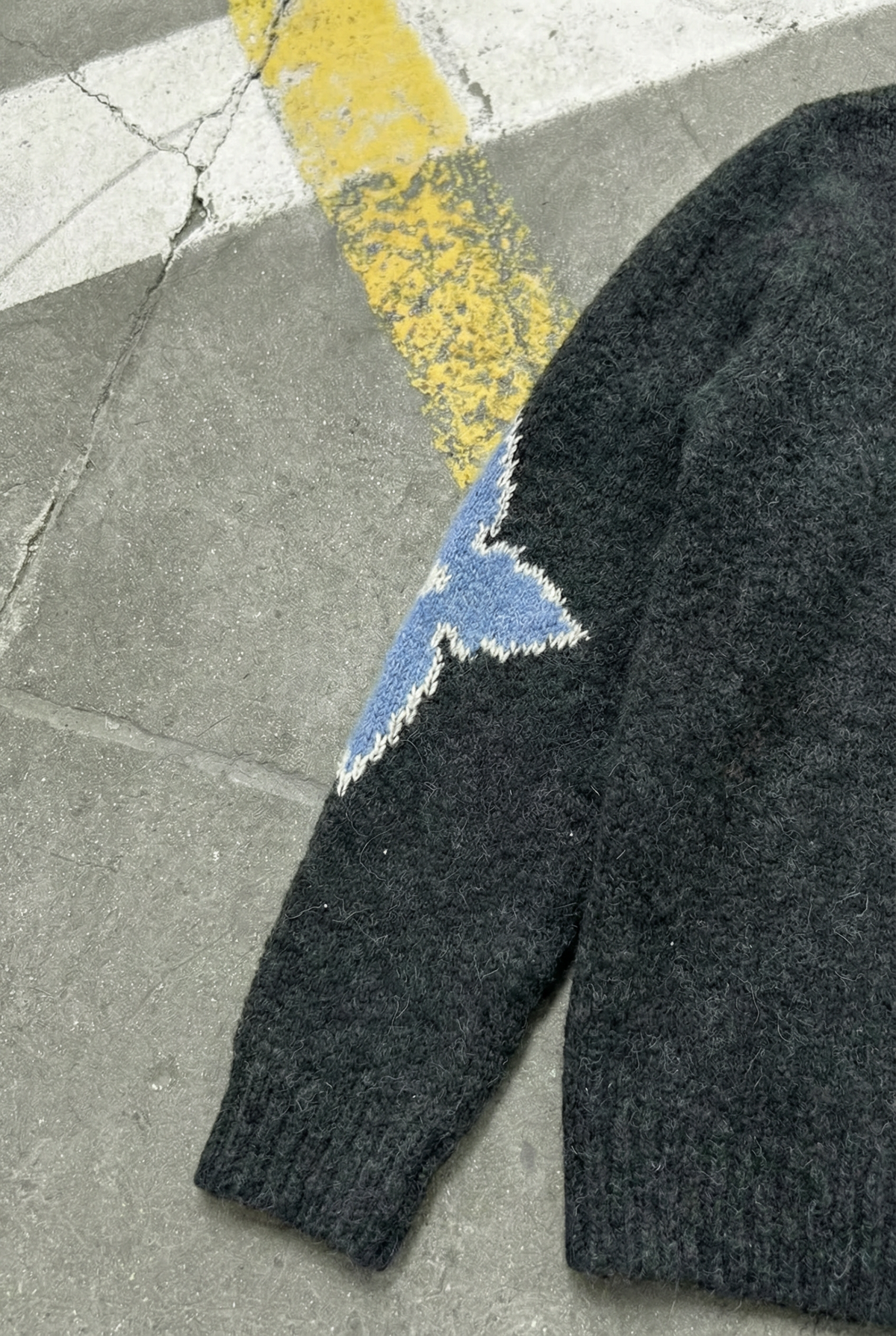 LV Chunky Wool Blend Pullover