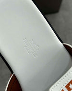 Hermês Sandal Izmir Orange / White - MAGIC CITY