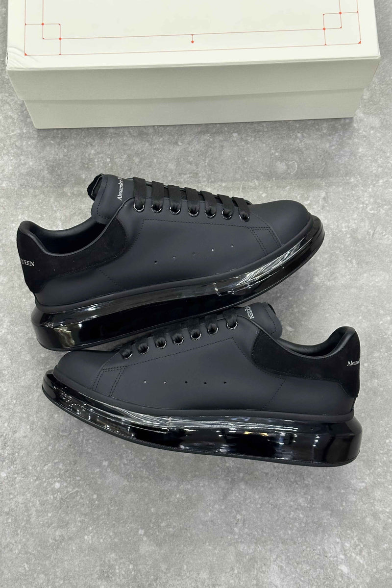 Alexander McQueen Oversized Sneaker 'Clear Sole - Black