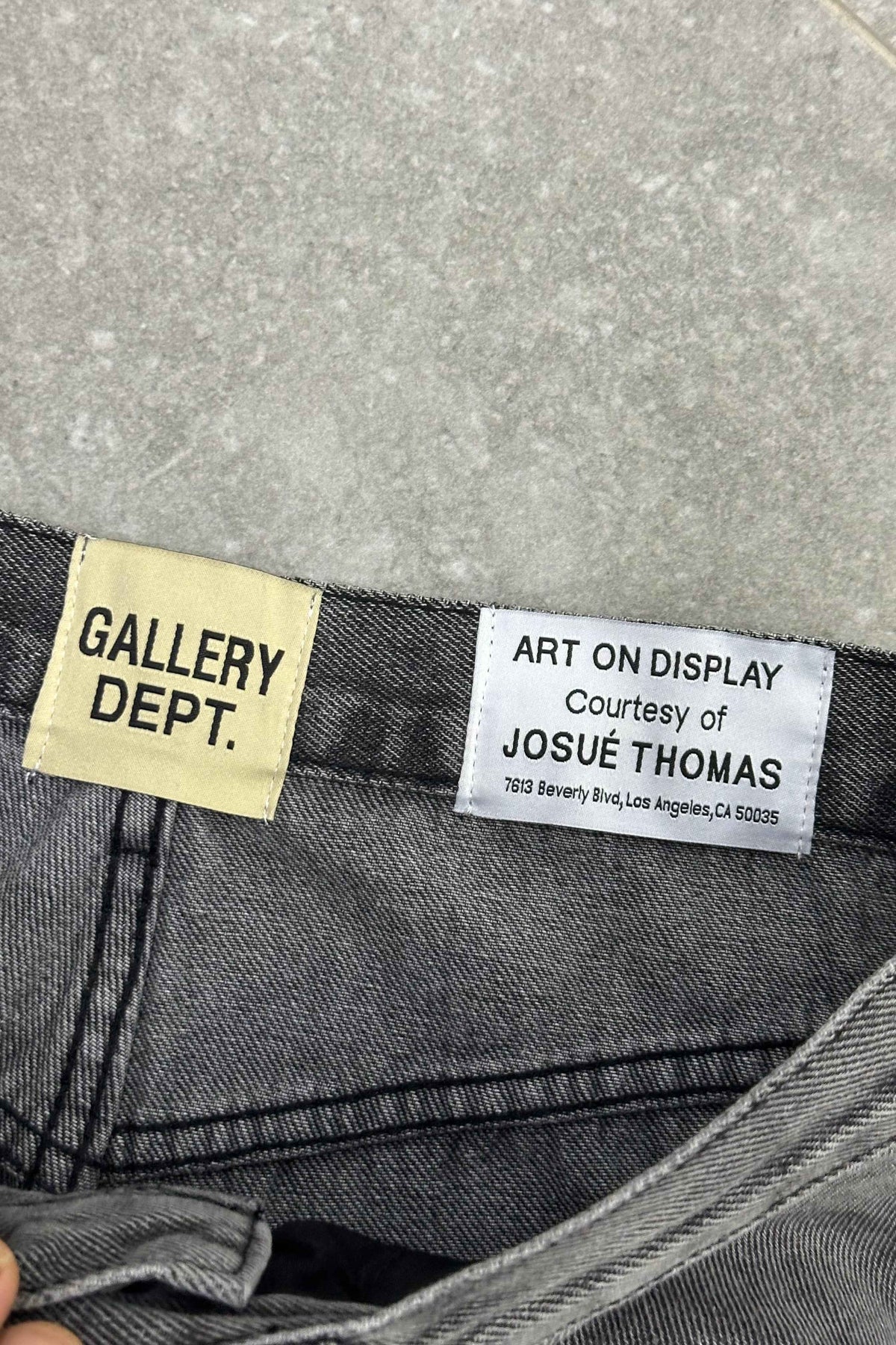 GALLERY DEPT Flared Jeans Paint Splatter Grey MAGIC CITY gallery-dept-flared-jeans-paint-splatter-grey-magic-city