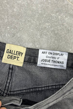 GALLERY DEPT Flared Jeans Paint Splatter - Grey