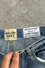 GALLERY DEPT Flared Jeans Paint Splatter – Vintage Blue