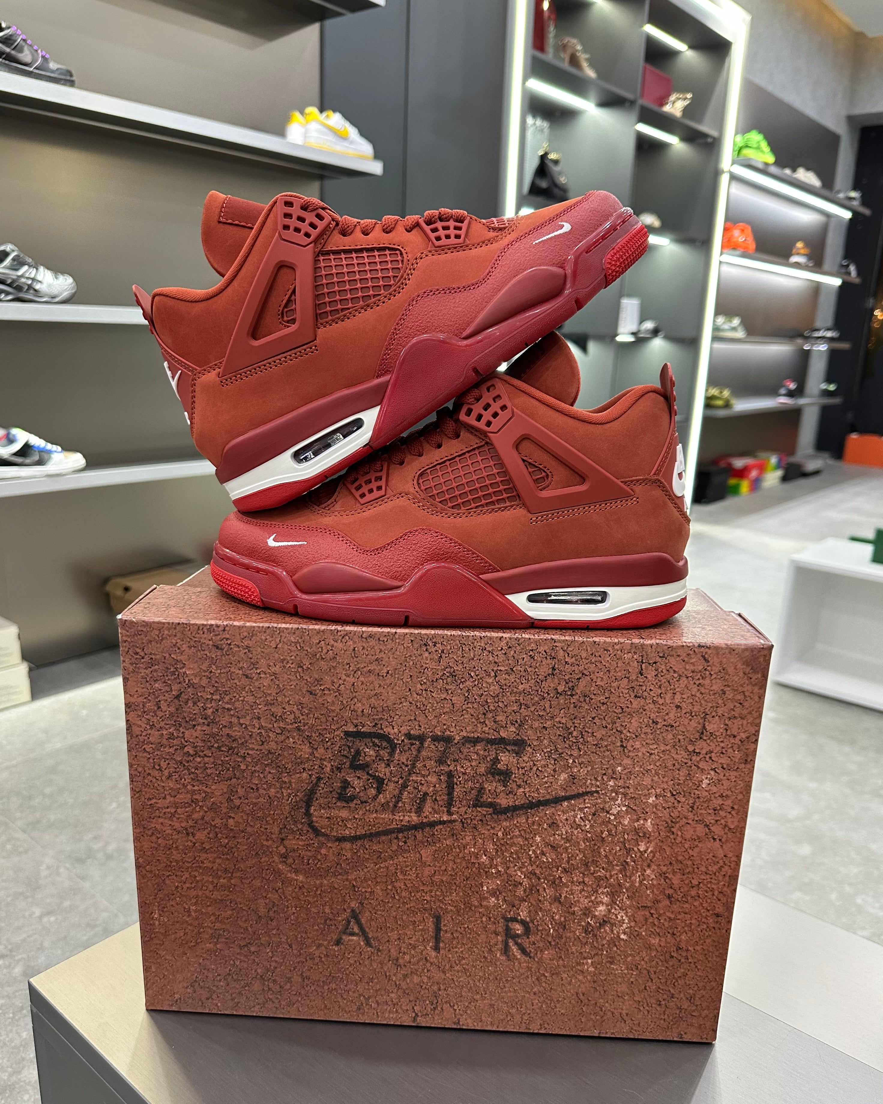 Air Jordan 4 Retro OG SP Nigel Sylvester Brick by Brick