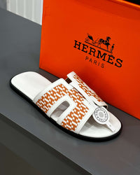 Hermês Sandal Izmir Orange / White - MAGIC CITY