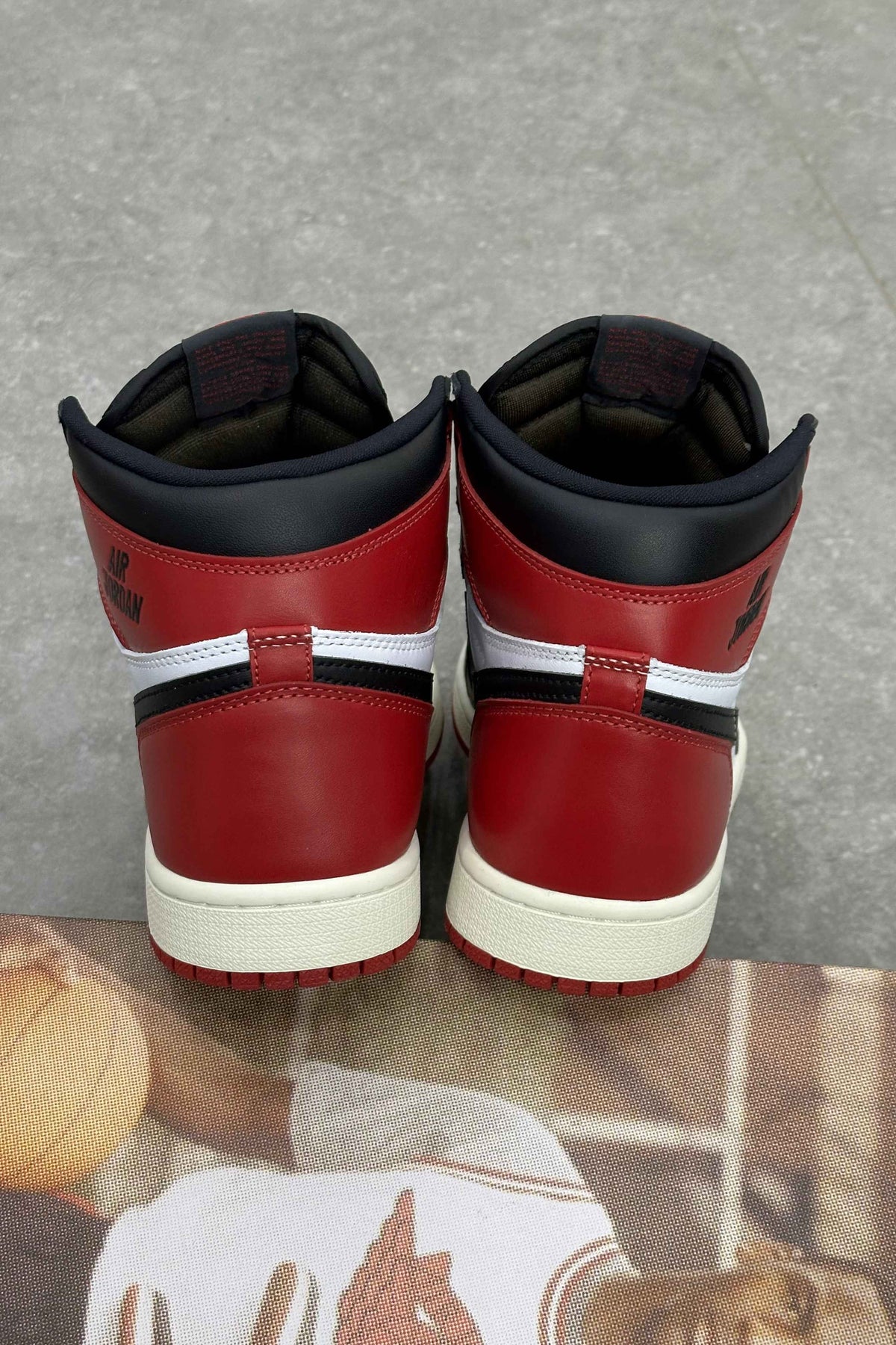 Jordan 1 Retro High OG - Black Toe Reimagined