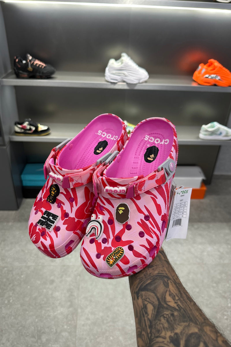 Crocs X A Bathing Ape ABC
Camo - Pink - MAGIC CITY