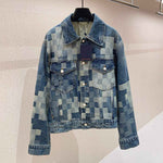 Louis V Damier Denim Skate Jacket - MAGIC CITY