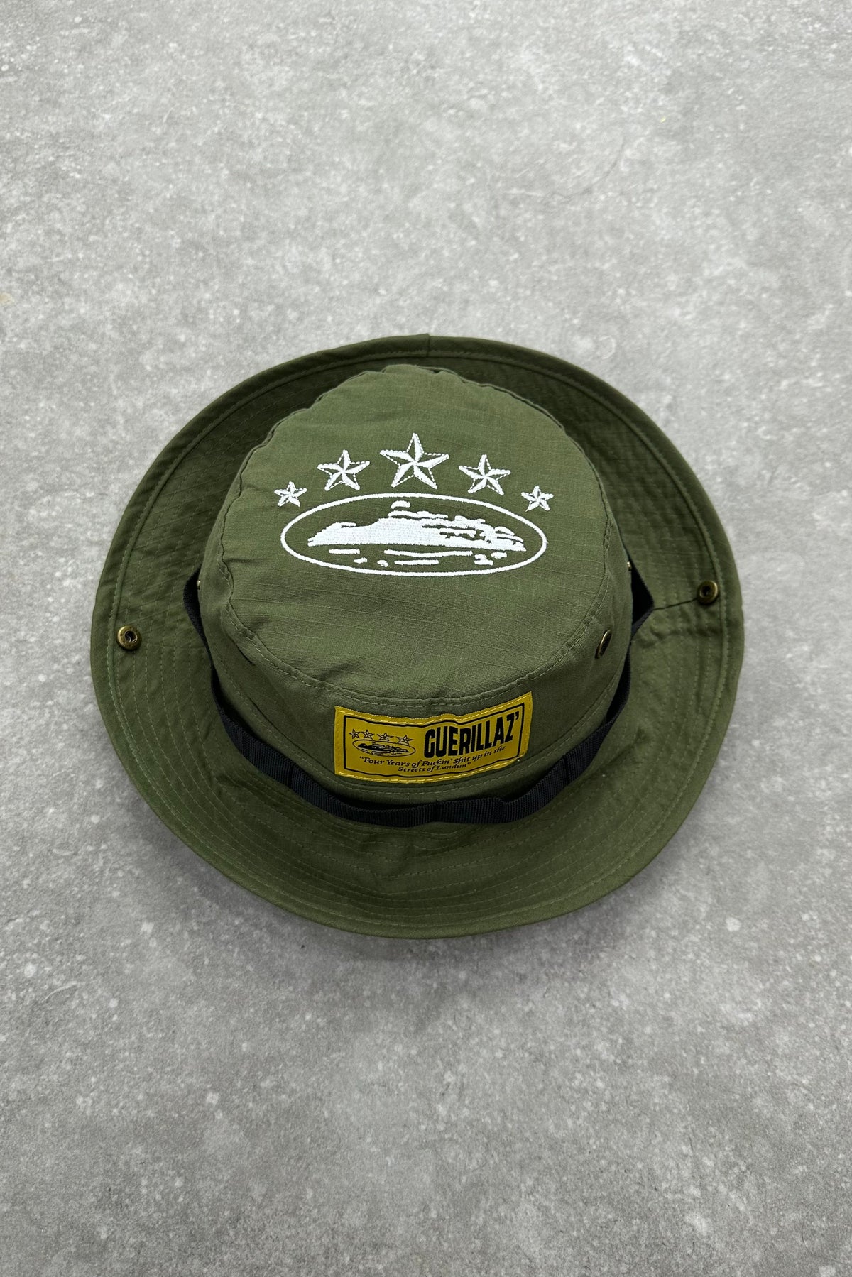 Corteiz OG Guerillaz Bucket Hat - Green - MAGIC CITY