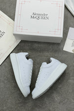 Alexander McQueen Oversized Sneaker – Triple White