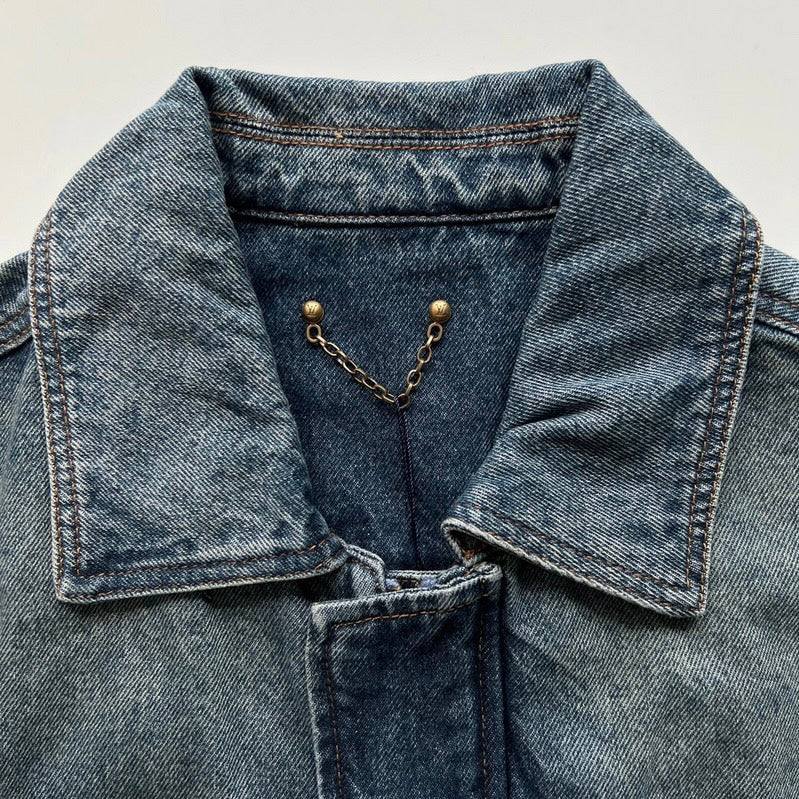 LOUIS V Workwear Denim Jacket