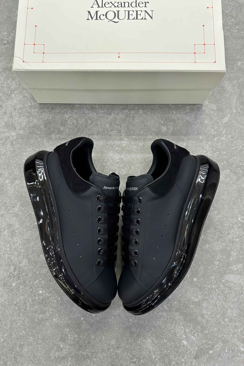 Alexander McQueen Oversized Sneaker 'Clear Sole - Black