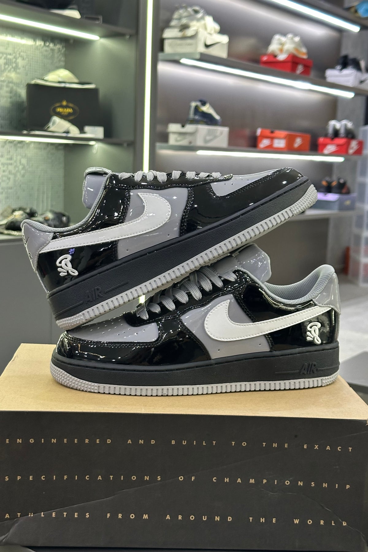 Syna World X Nike Air Force 1 Low 'Black / Light Smoke Grey'