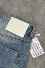 GALLERY DEPT Flared Jeans Paint Splatter - Blue