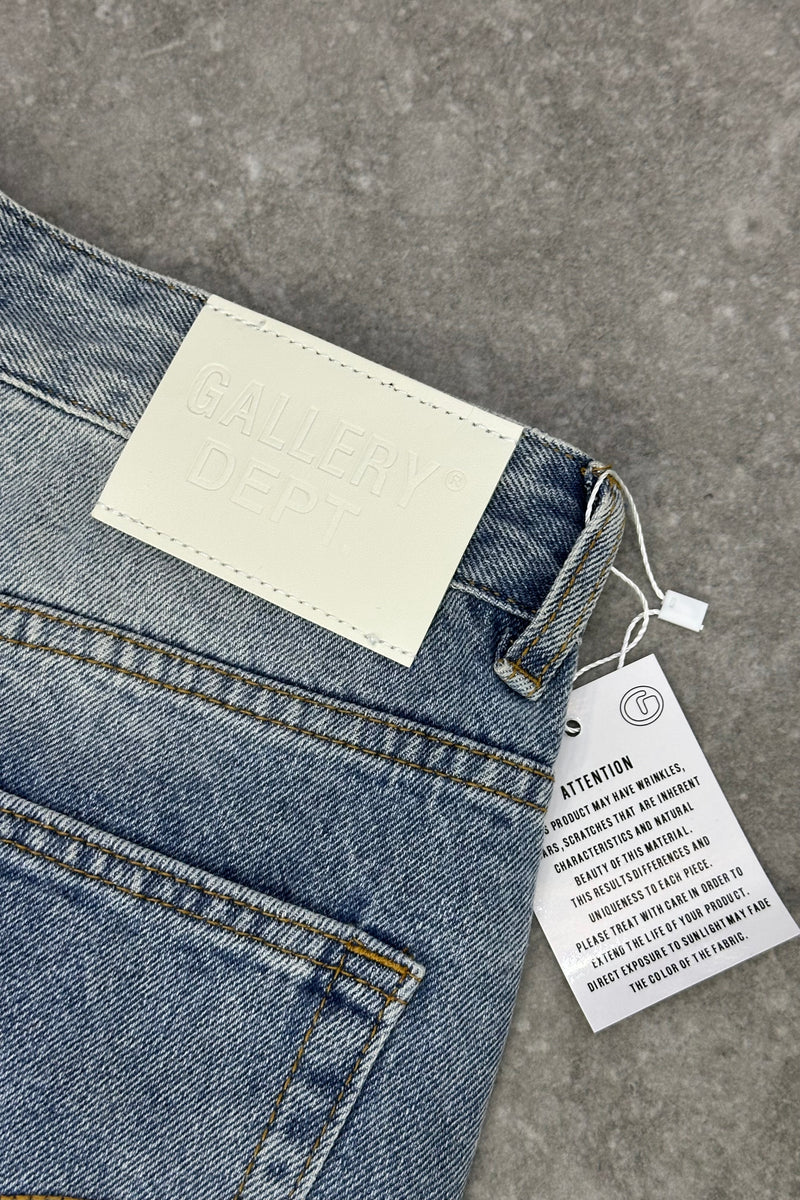 GALLERY DEPT Flared Jeans Paint Splatter - Blue