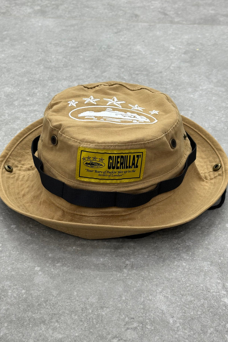 Corteiz OG Guerillaz Bucket Hat - Sandy - MAGIC CITY
