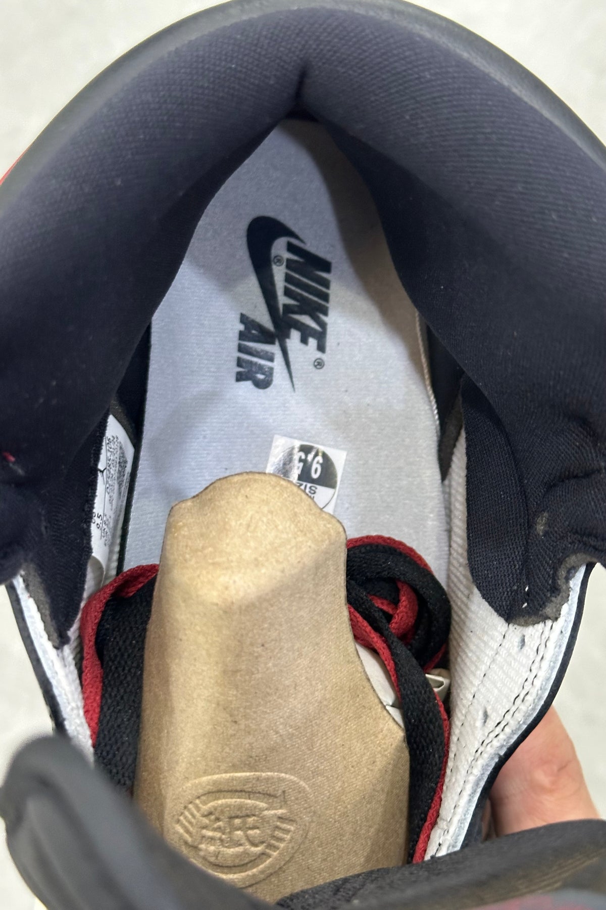 Jordan 1 Retro High OG - Black Toe Reimagined