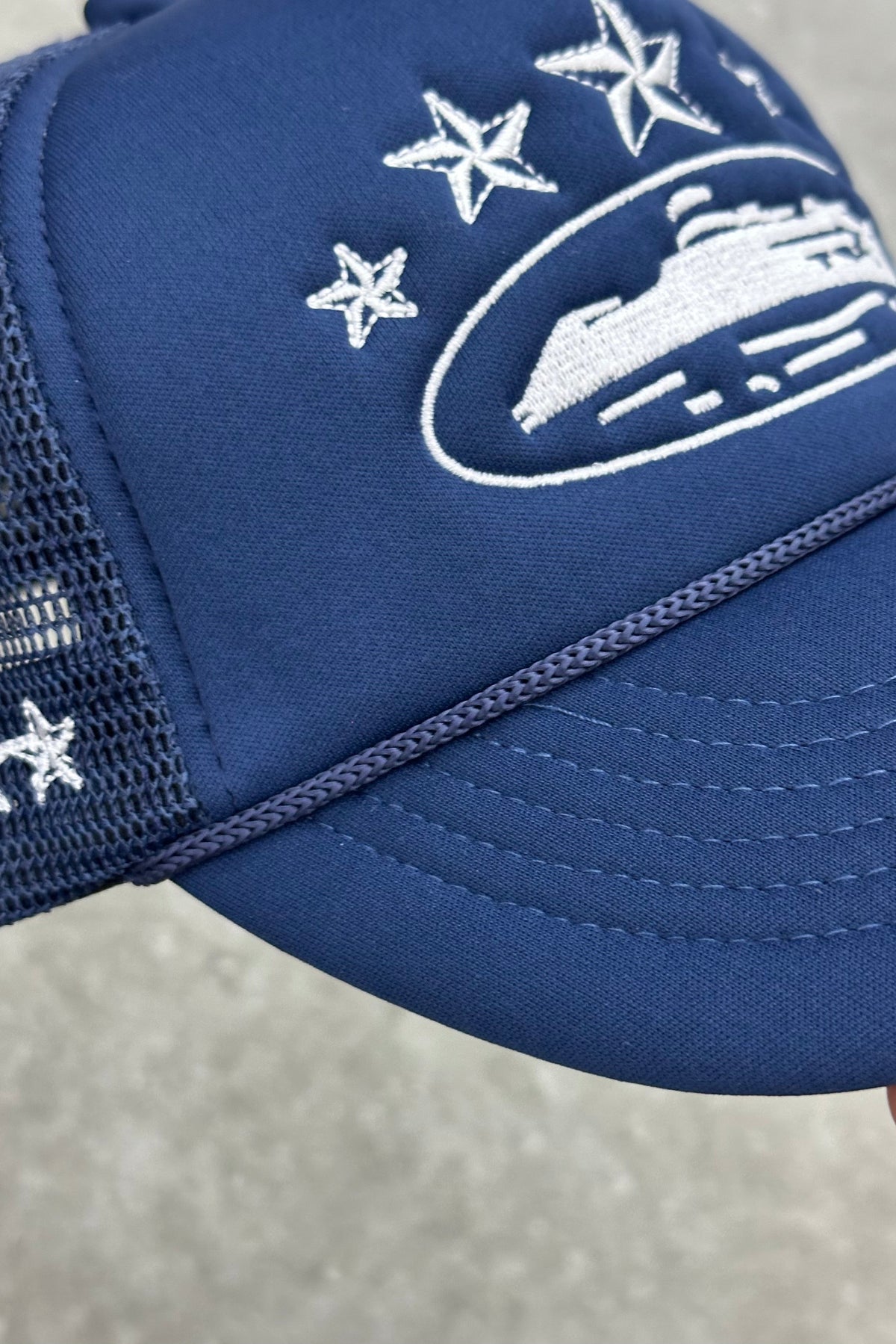 CORTEIZ 5 STARZ Alcatraz Trucker Hat – Bleu - MAGIC CITY