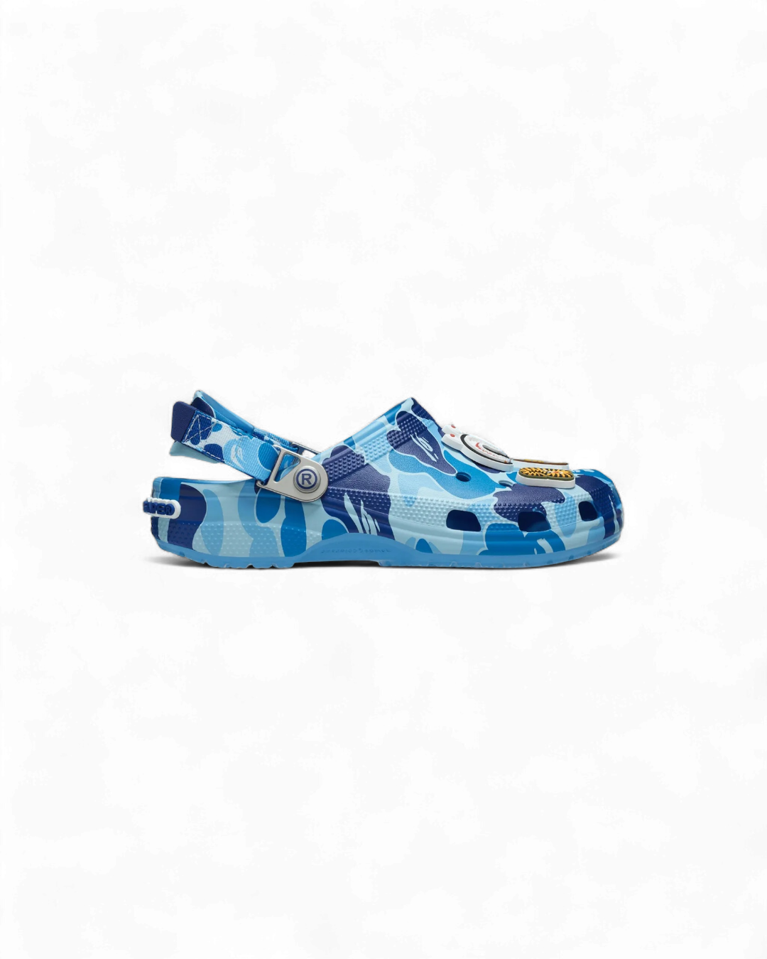 Crocs X A Bathing Ape ABC
Camo - Bleu