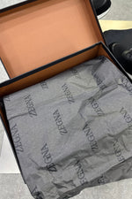 Zegna Techmerino Wool Sneakers - Black - MAGIC CITY